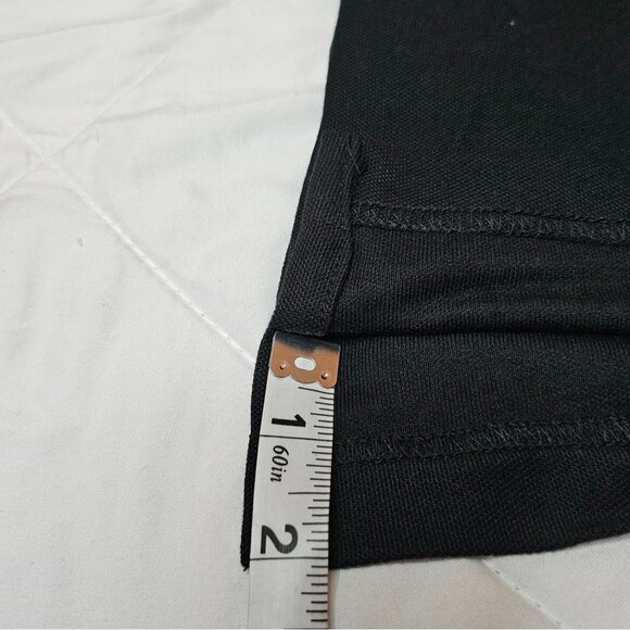 Ladies Medium Port Authority Black Short Sleeve Classic Polo Collared Shirt - Picture 8 of 8